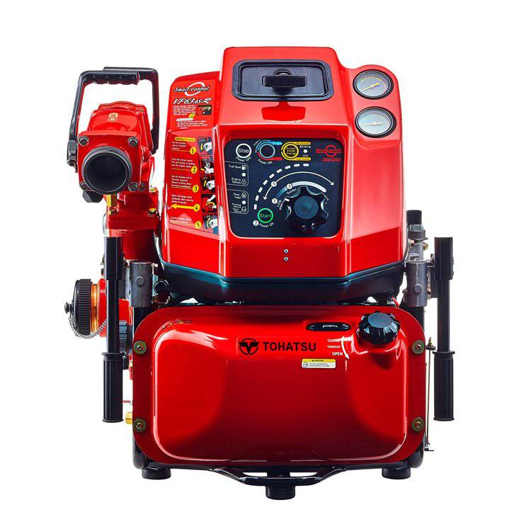 东发泵手抬机动消防泵VF63AS-R 四冲程自动串联中继抽水泵