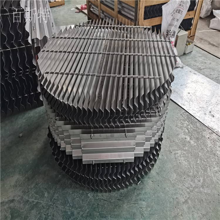 定制金属折流板除雾器板式除沫器常用于湿法脱硫项目