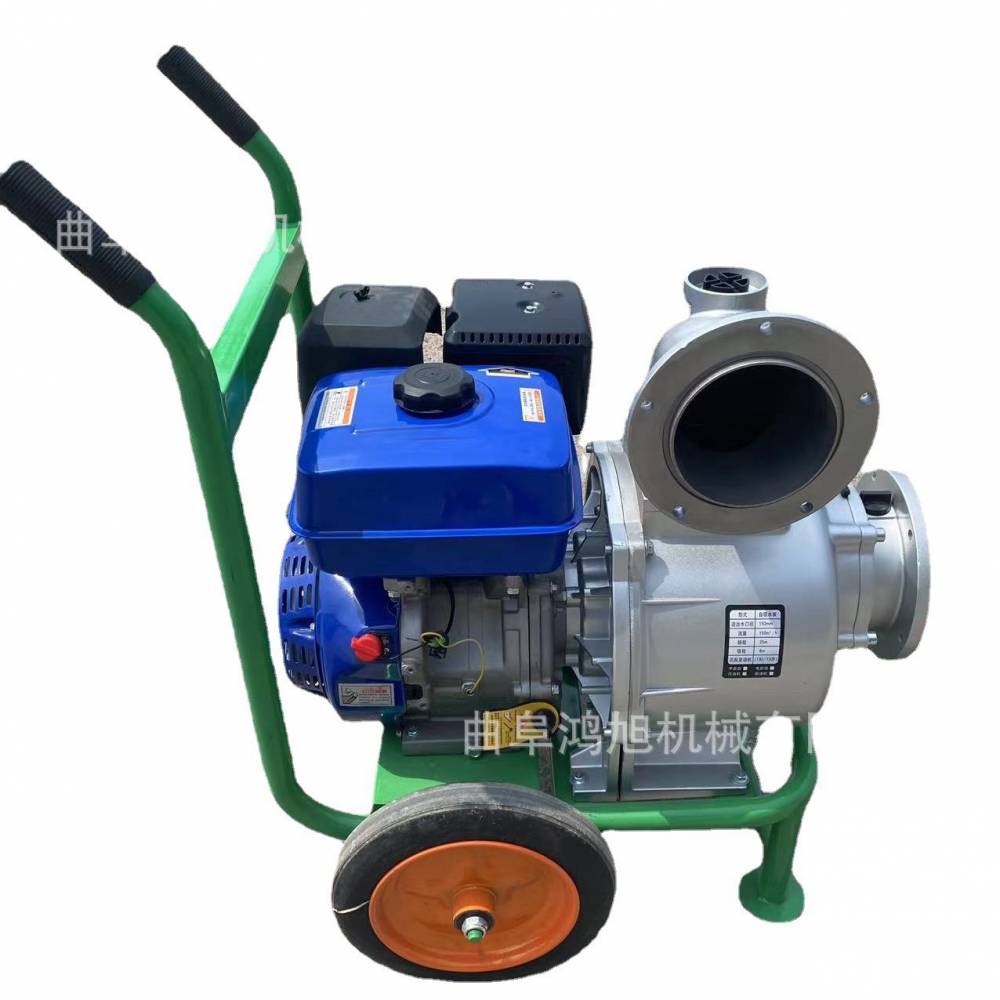 农用高扬程喷灌机自吸式大功率抽水泵手拉启动汽油抽水泵