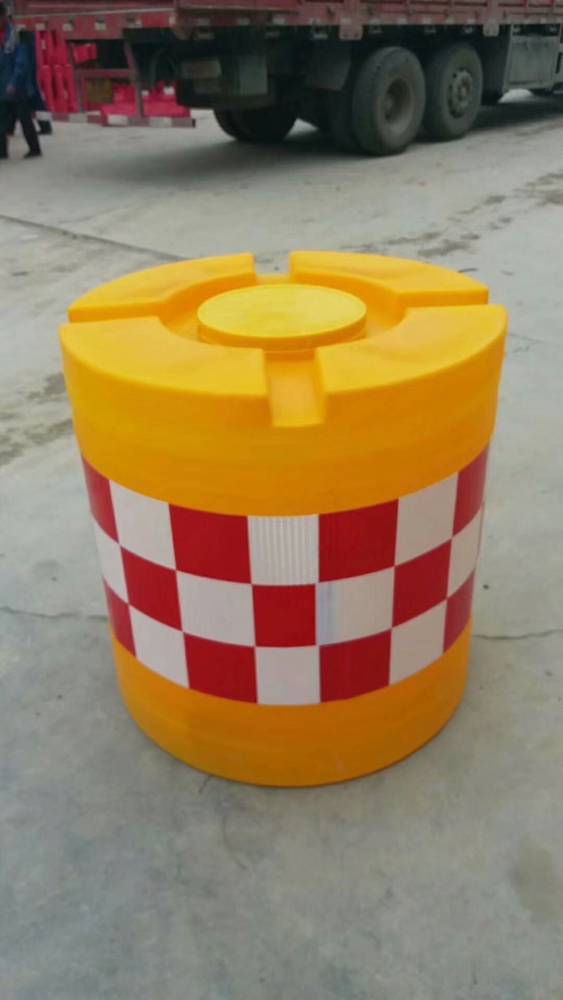 摔不烂防撞桶全新料注水注沙隔离墩塑料吹塑水马道路反光分流桶