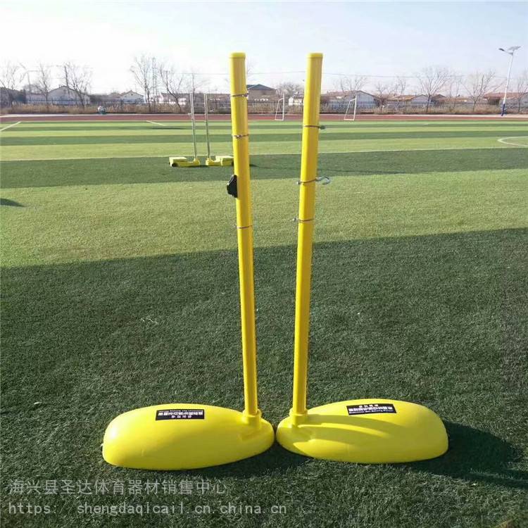 可升降式排球柱 排球柱生产厂家 可移动式羽毛球柱