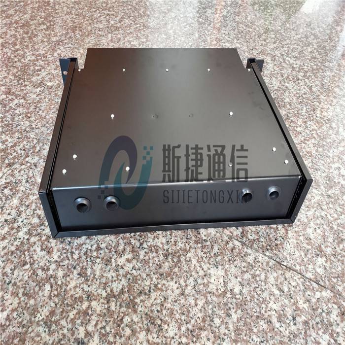 光纤终端盒48芯抽拉式终端盒 皮线光缆终端配线架 sc口48芯终端盒