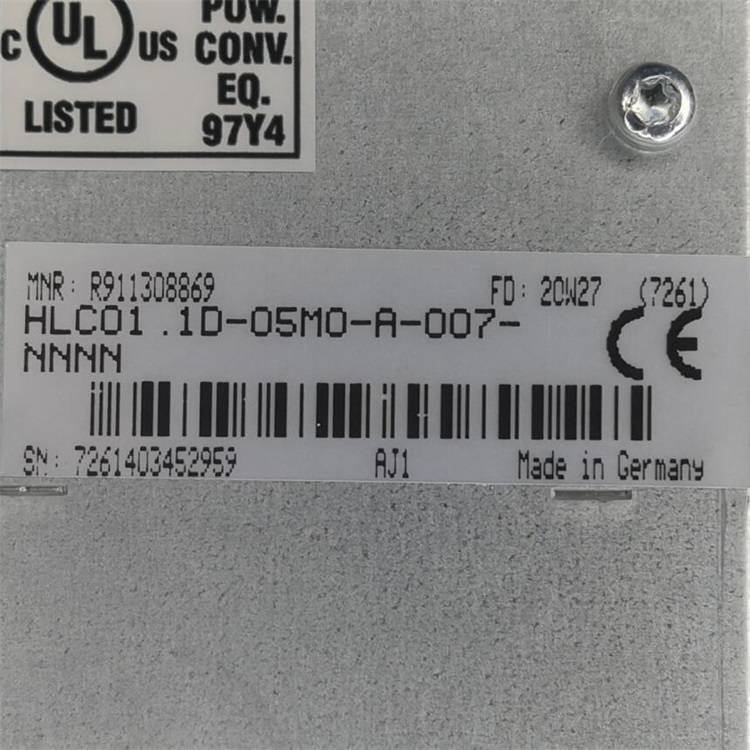 Rexroth//控制元件//R911308869HLC011D-05M0-A-007-N