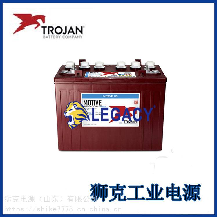 美国Trojan邱健蓄电池L16G-AC铅酸6V390AH高尔夫球车