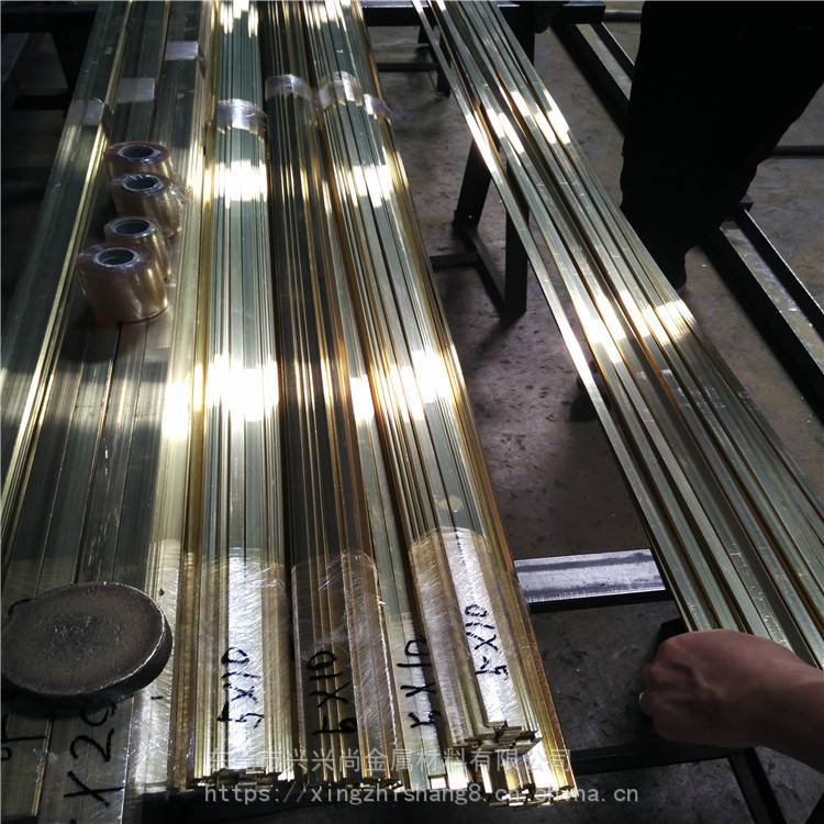 C37700黄铜排导电装饰光亮黄铜条H59国标铜方排CNC车床定制加工