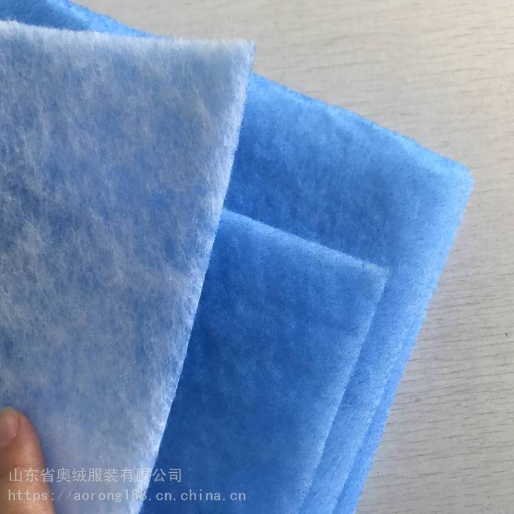 蓝白过滤棉 单面蓝色过滤棉 初效过滤棉 滤芯用蓝色过滤布
