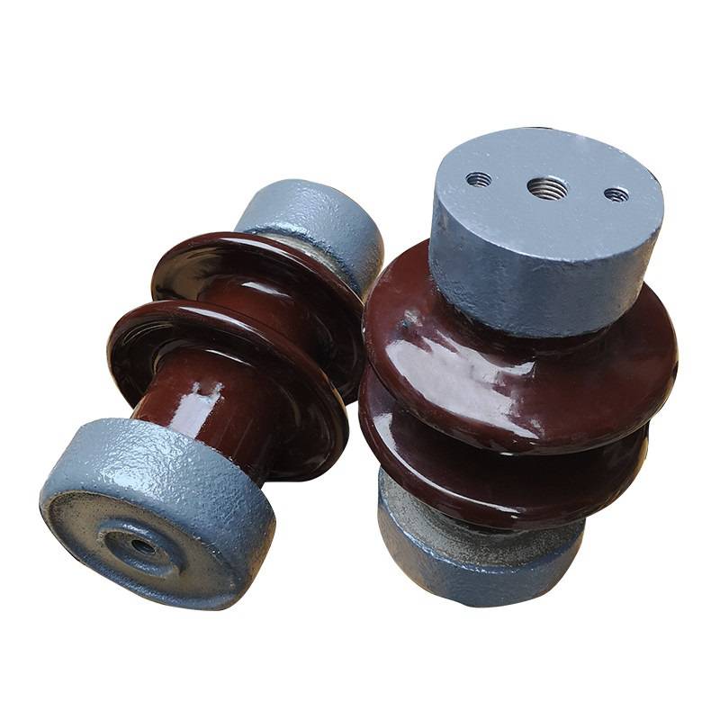 10kv-12kv高压棒形支柱绝缘瓷瓶zs-10/4户外线路用支柱绝缘子
