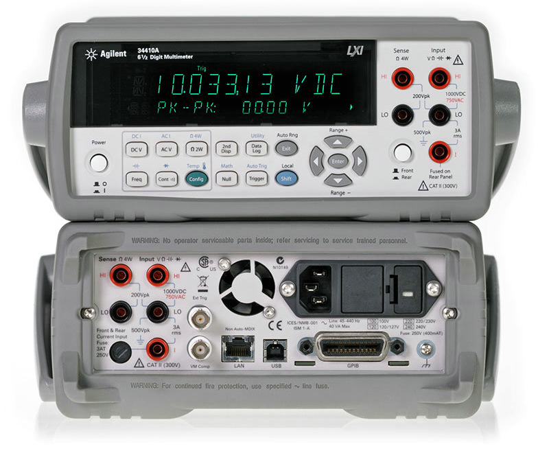 keysight34410A满足实验室使用61/2位高性能数字万用表