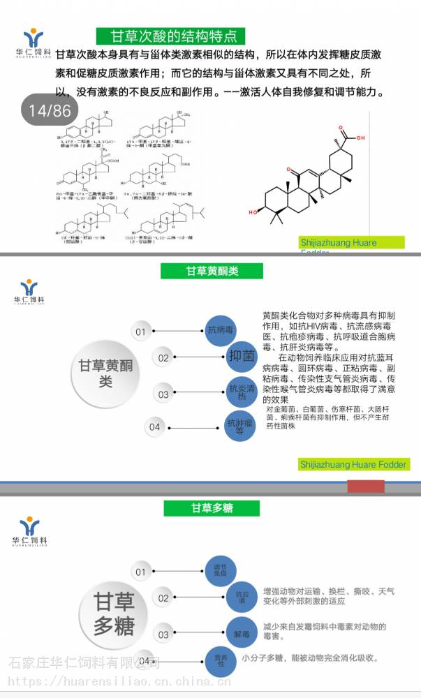 農業 飼料 植物性飼料 甘草蛋白 甘草多糖 甘草黃酮 氨基酸總量48% 替