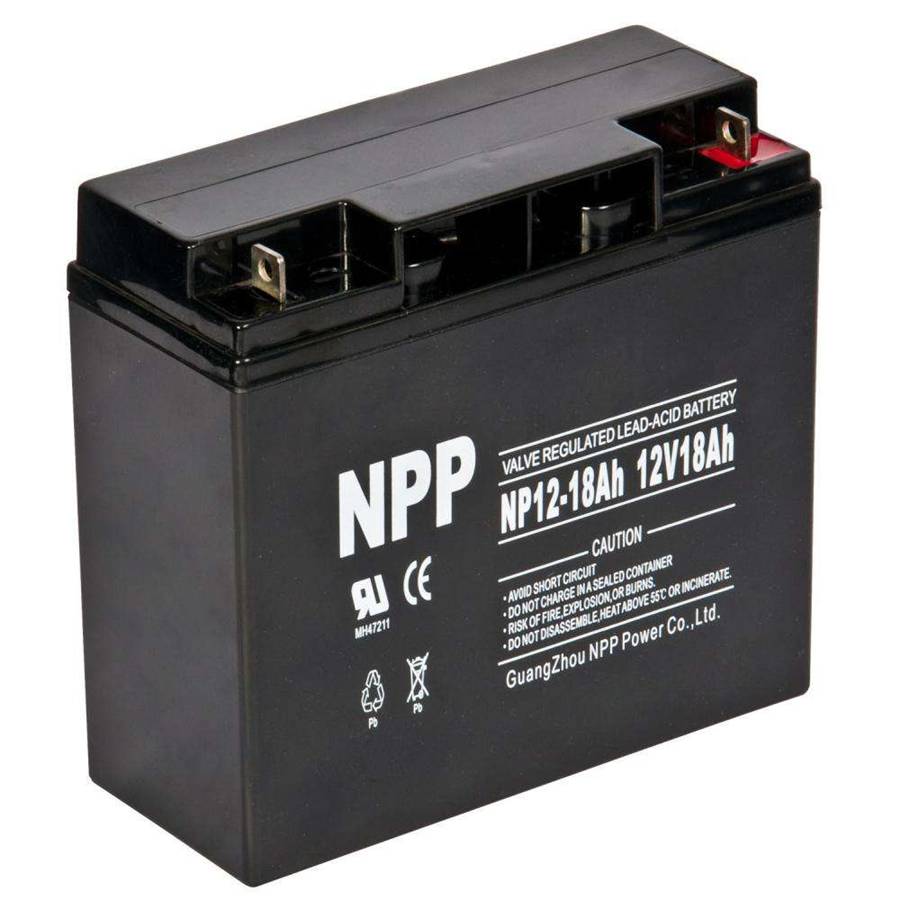 NPP耐普蓄电池NP12-18Ah12V18AH应急照明音响设备警报系统