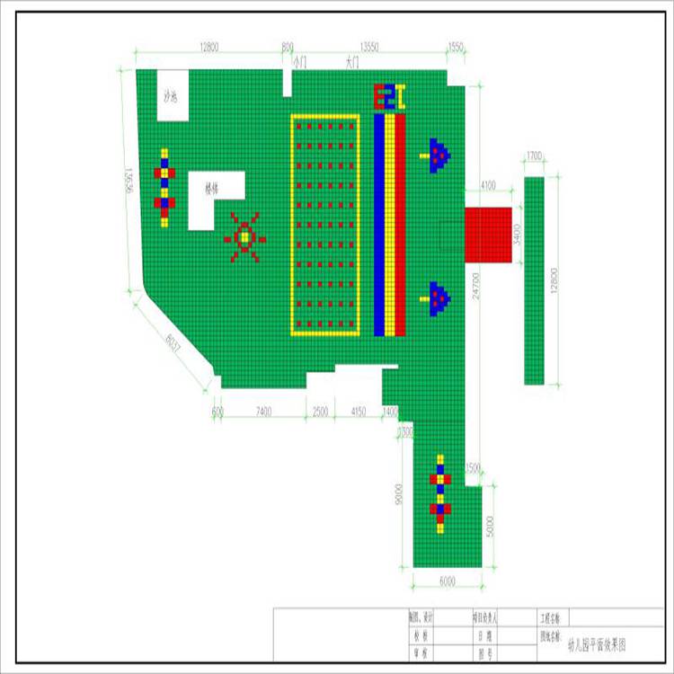 幼儿园跑道制作