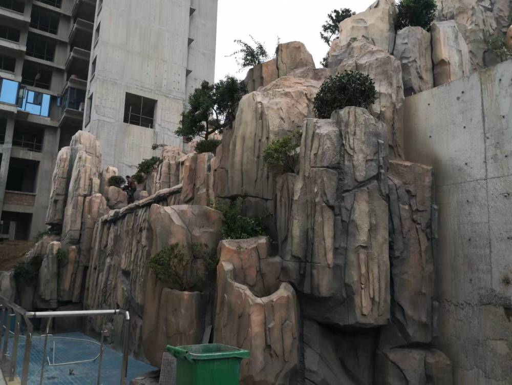 塑石假山人造溶洞动物园室内室外施工团队