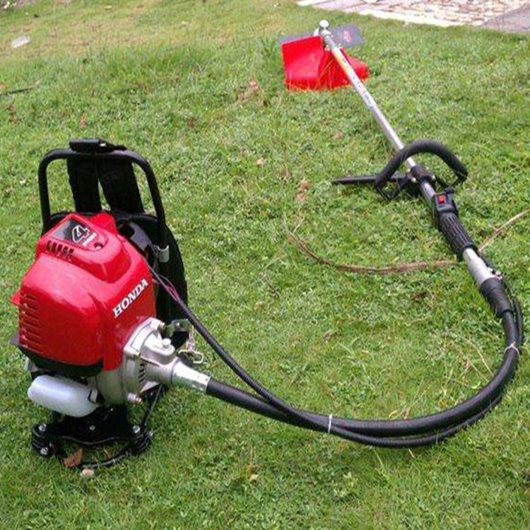 【骏力多功能多档位自走式割草机 小型汽油柴油牧草席草割晒机】图片