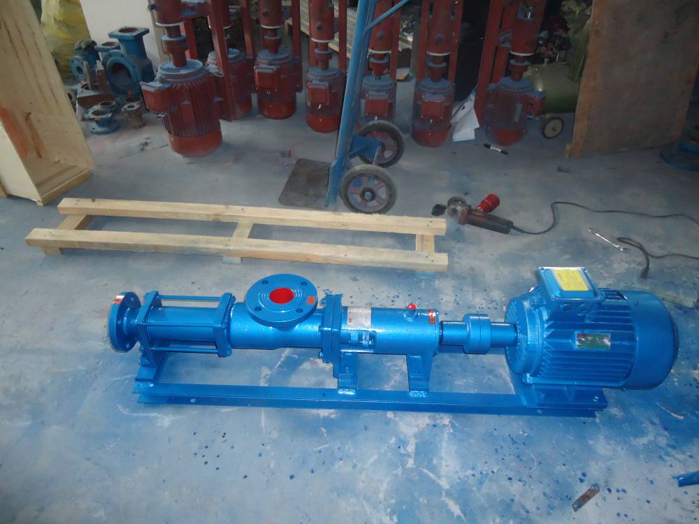 G型单螺杆泵高粘稠浓浆泵不锈钢螺杆泵压滤机入料污泥泵