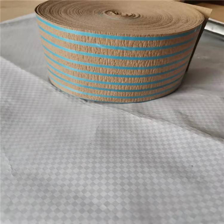 缠绕包装纸钢带手工打包用皱纹夹丝纸ZS180B5条丝