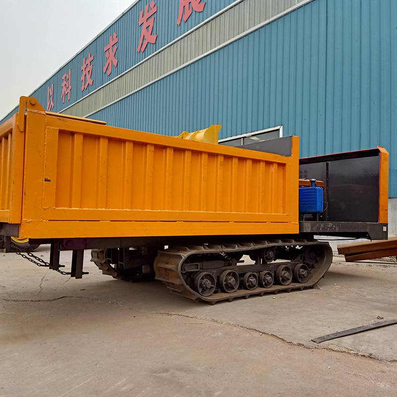 小型农用搬运车工程专用自卸履带车橡胶履带农用车