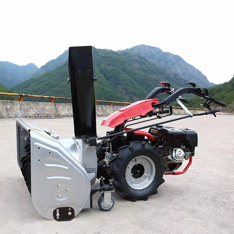 小型清雪机全齿轮扫雪车乡镇小区家用多功能手推式除雪设备