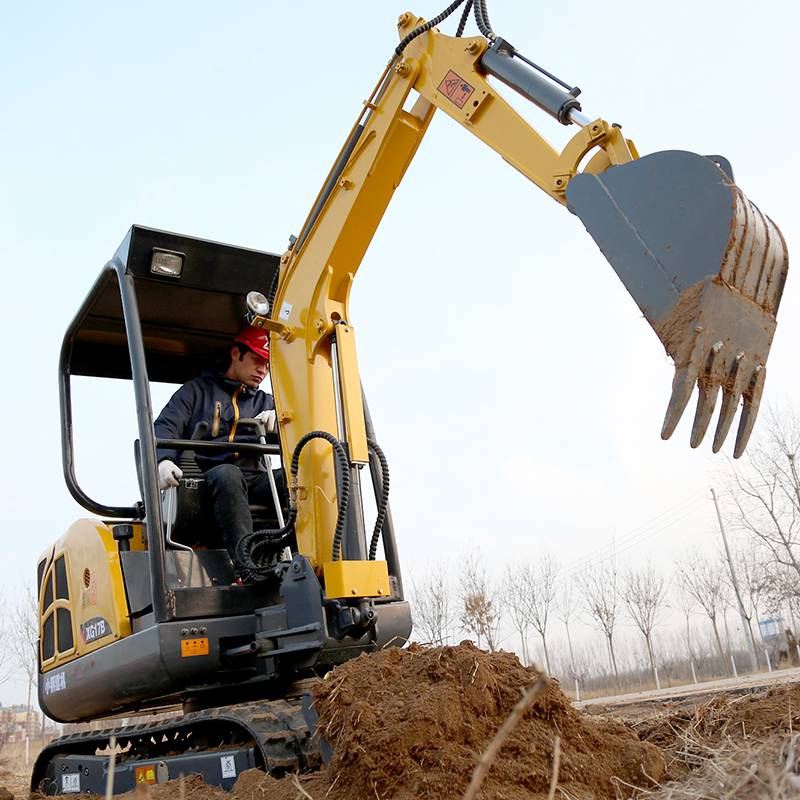 挖掘机挖土动作讲解图片
