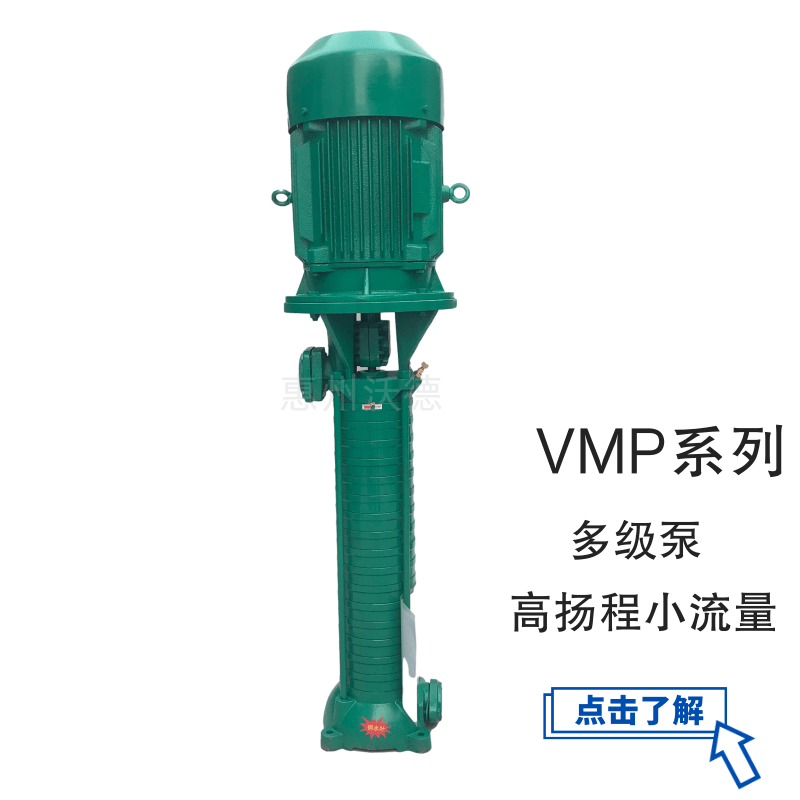 惠沃德铸铁离心泵 VMP40X9 多级泵4KW