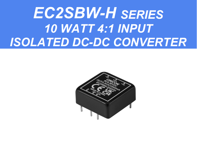 CINCON直流电源EC2SBW-24S33H EC2SBW-24S05H EC2SBW-24S12