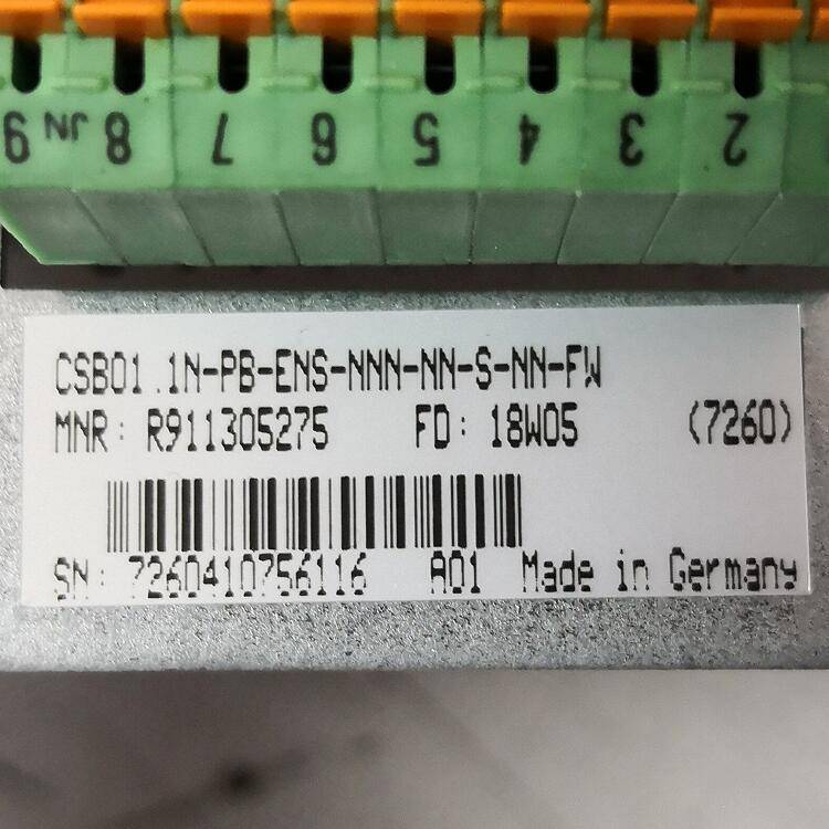 Rexroth//控制元件//R911305275CSB011N-PB-ENS-NNN-N