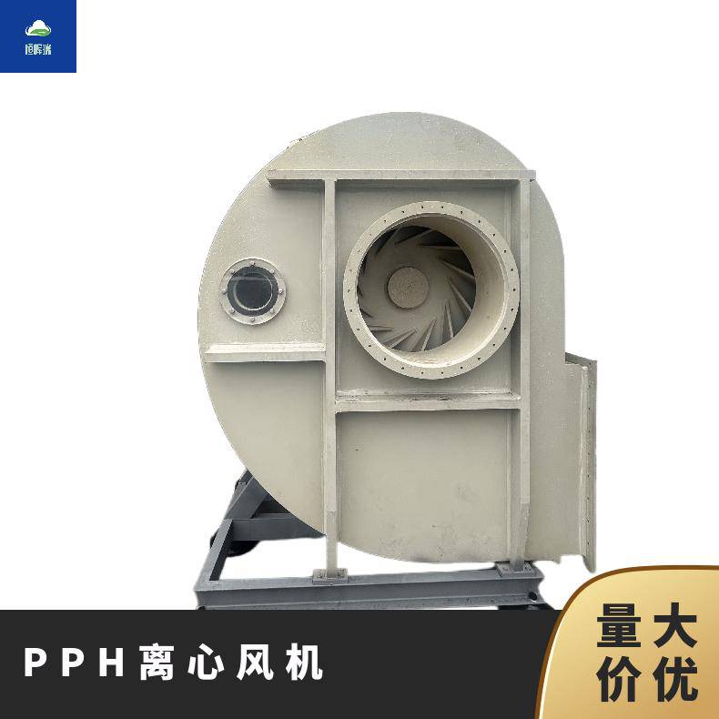 恒晖瑞环保耐磨塑料制药厂用PPH离心风机4C-4kw