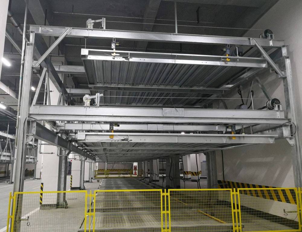 西安回收两层自动化停车设备 收购横移多板立体库