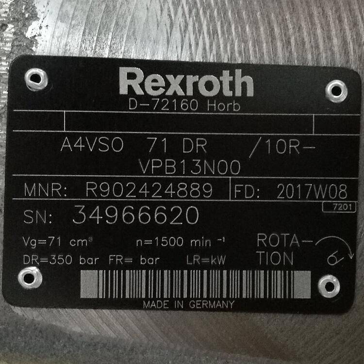 Rexroth//R902424889AA4VSO71DR/10R-VPB13N00