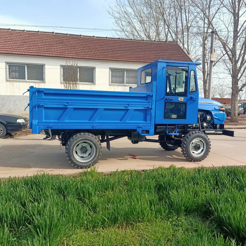 小型柴油农用四不像翻斗车工地四驱农用运输车后卸式四不像运