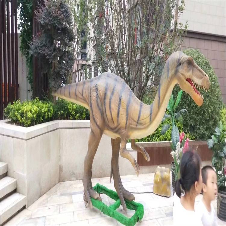 恐龙玻璃钢雕塑仿真动物雕像动物园景观恐龙模型雕塑摆件