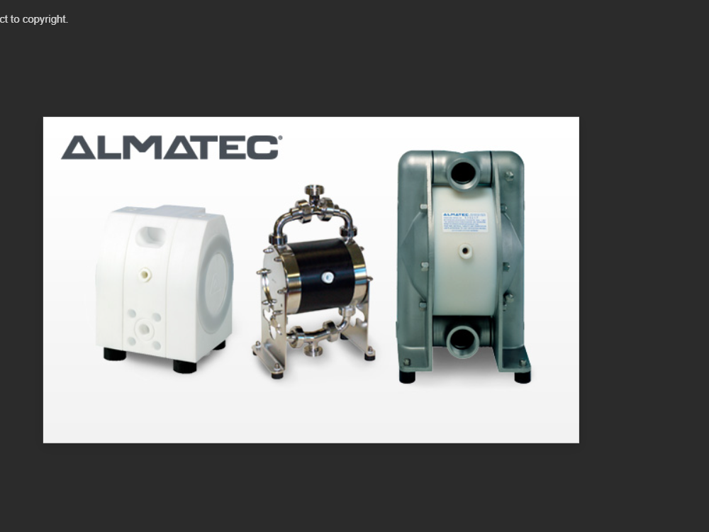 德国原装进口ALMATEC阿迈得气动隔膜泵E25EEENr12503172