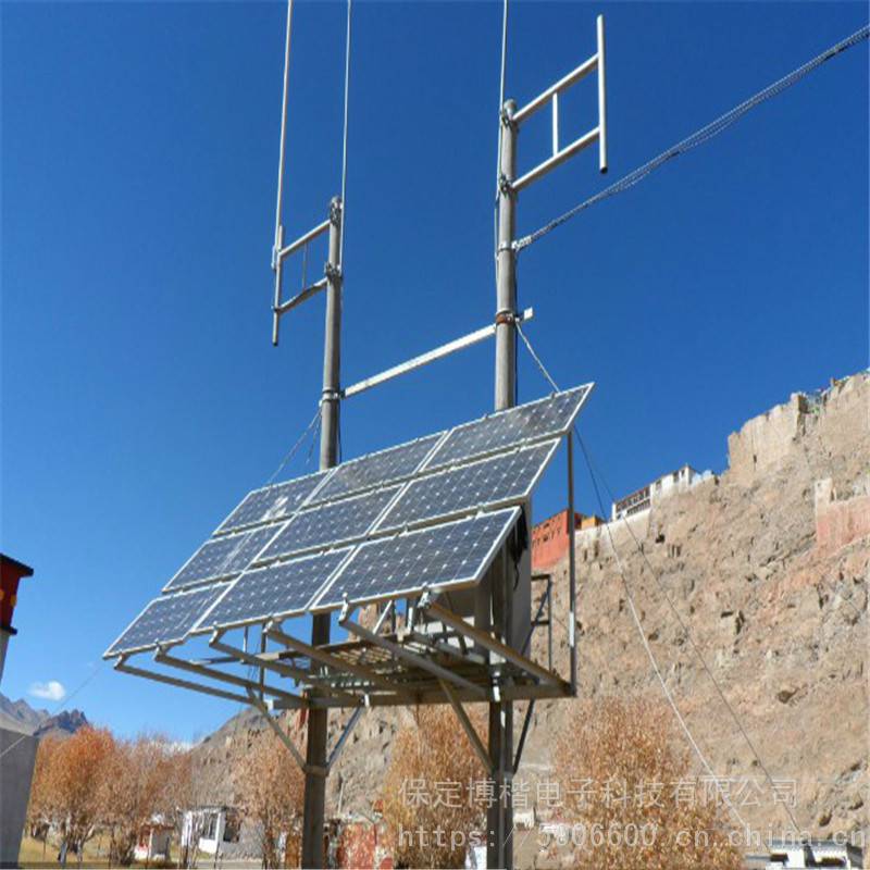 太阳能水泵灌溉系统光伏405瓦发电太阳能离网发电系统