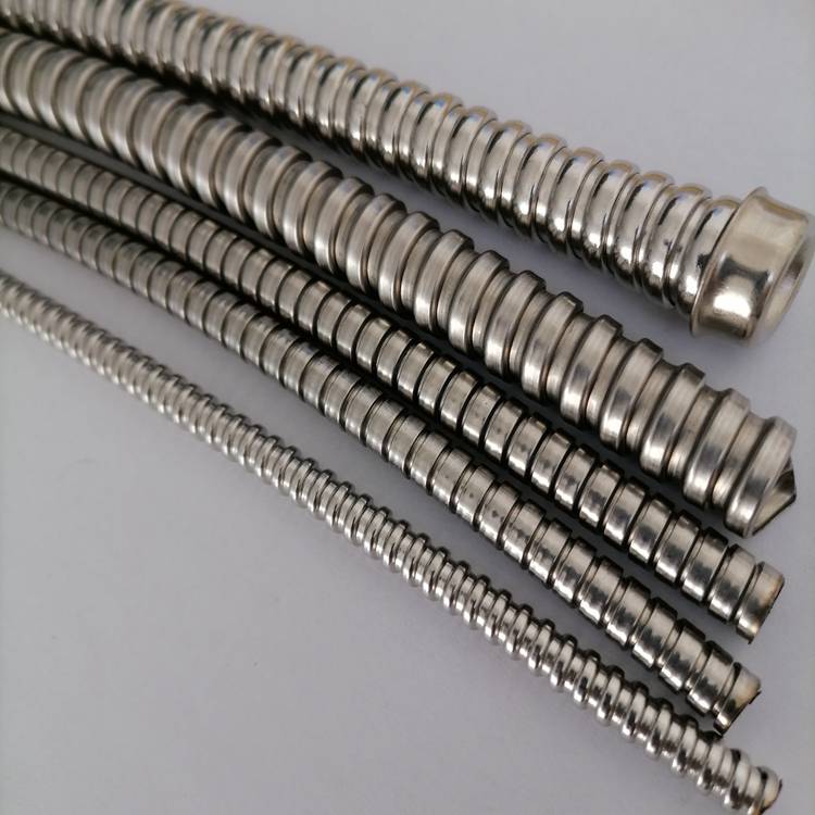 内径5mm不锈钢单扣软管P3型金属穿线管可配套DPJ端式锁头
