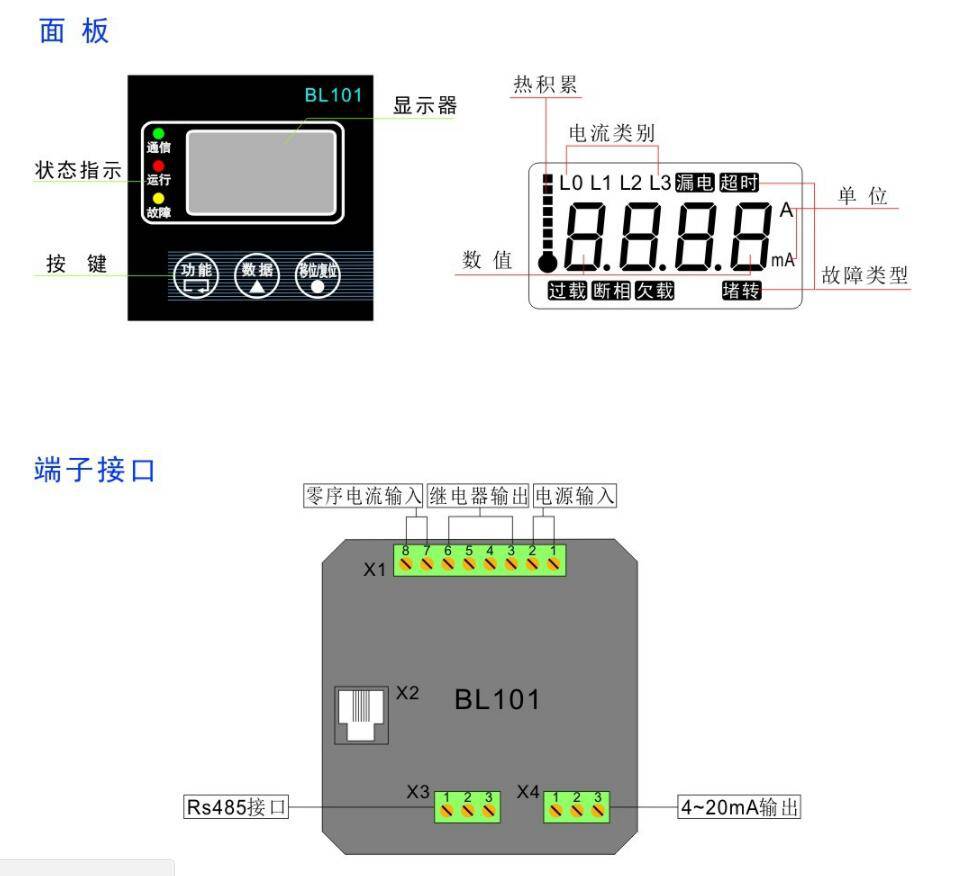 JDB-LQ50电动机保护器