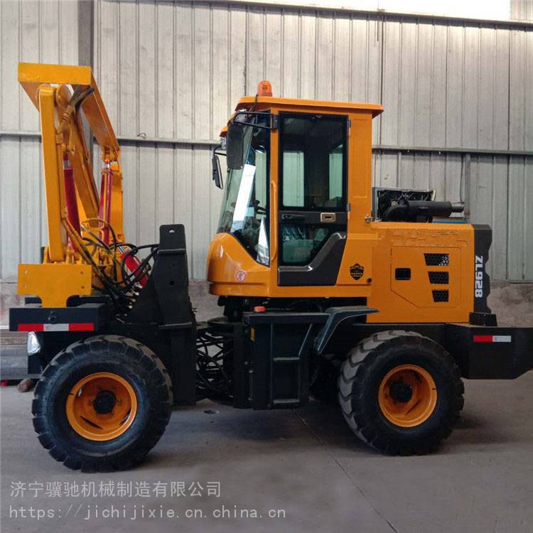 骥驰机械打桩机波形护栏打桩机厂家多款护栏打桩机定做