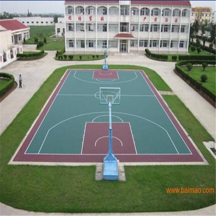 济南塑胶场地建设塑胶篮球场施工单位硅pu篮球场建设施工