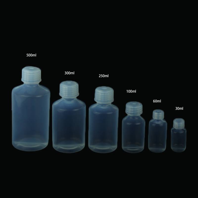 PFA试剂瓶进口聚四氟乙烯透明取样瓶密封ICP塑料瓶样品大小口