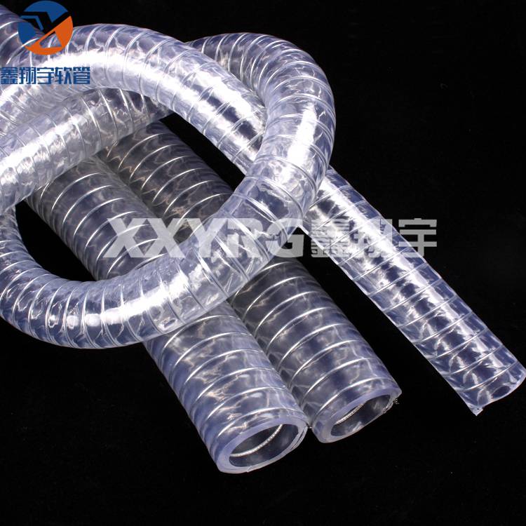 风力发电叶片注胶专用PVC透明钢丝塑料软管排水抽吸耐酸碱