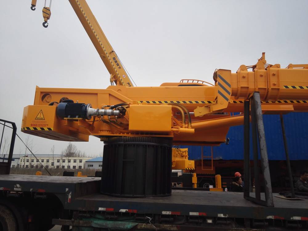 海重小型船吊360度旋转码头吊甲板固定吊机厂家定制性价