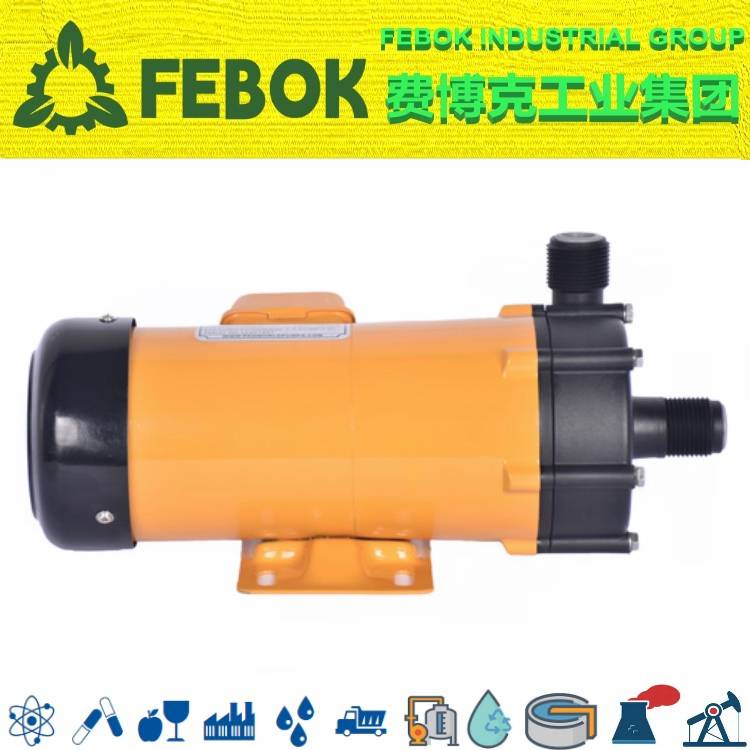 进口小型无泄漏高温磁力泵 费博克FEBOK