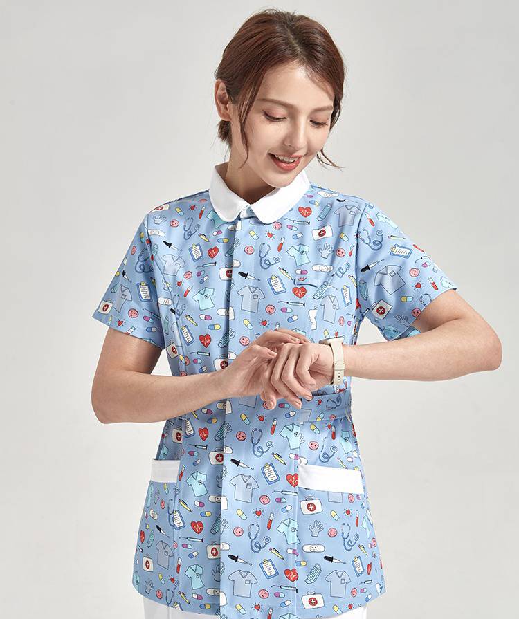 吸湿排汗透气防静电服装可印花护士服医生服护士服