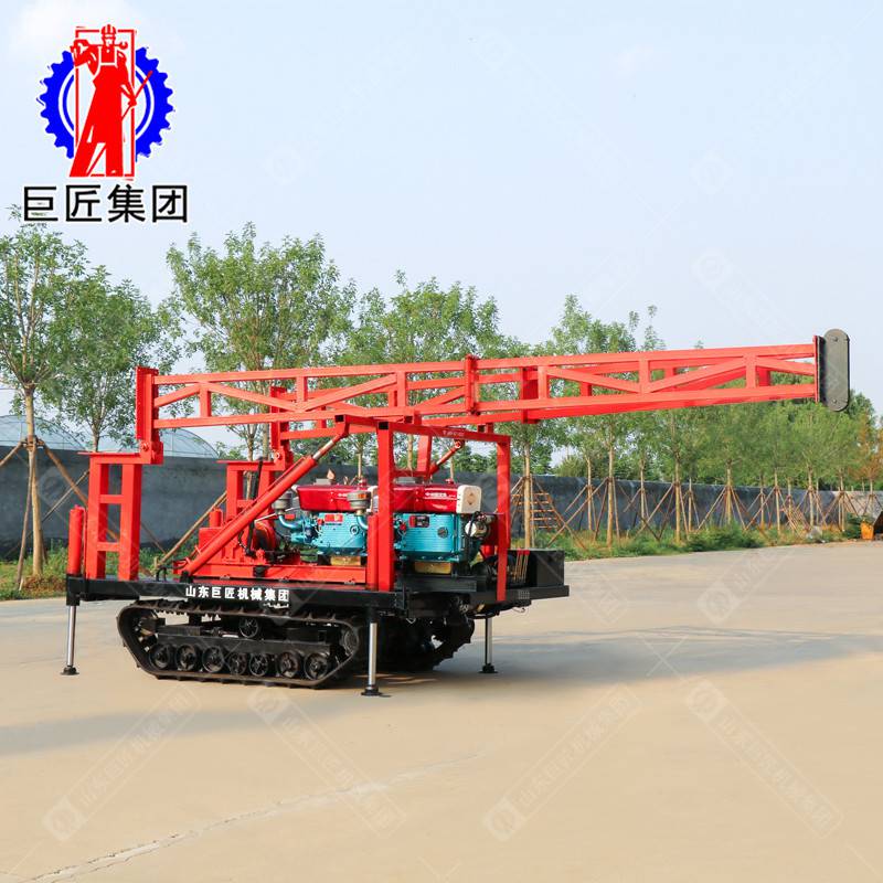 华夏巨匠供应30米取沙取土设备履带式工程勘察钻机SH30-2D取土钻机