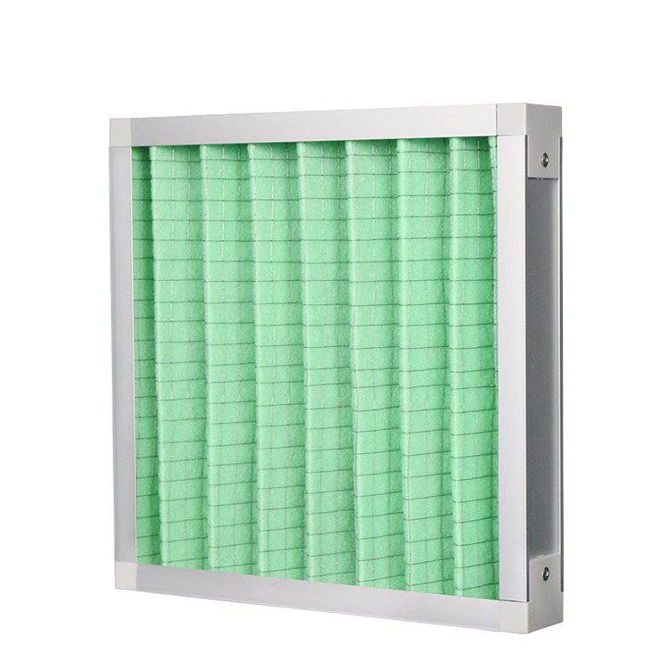 铝合金外框初效板式空气过滤器 初始换热机组配套品 可清洗框架