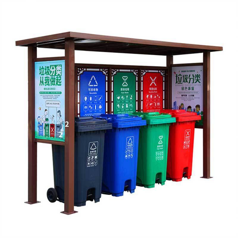 巢湖垃圾分类亭六安市公共环卫设施亳州是垃圾分类宣传栏