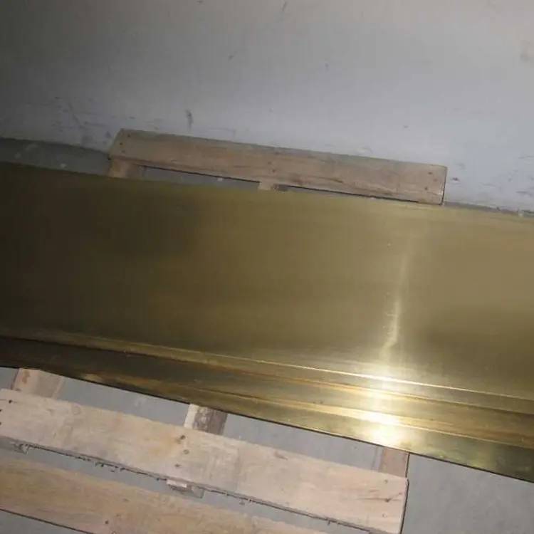 冲压半硬黄铜板H65软料拉伸黄铜板导电散热黄铜板定制