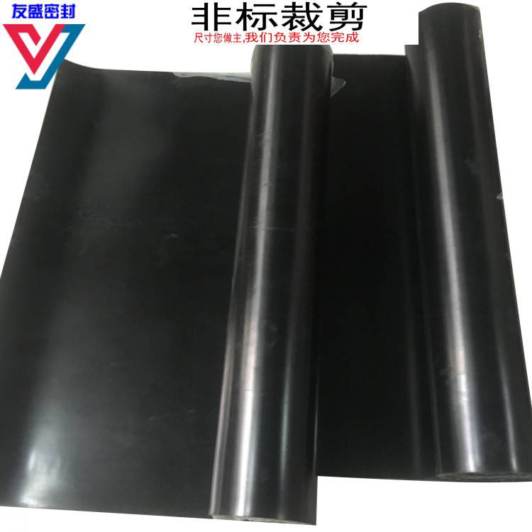 厂家生产阻燃橡胶板防火耐油阻燃橡胶板铺地绝缘阻燃橡胶垫可定制