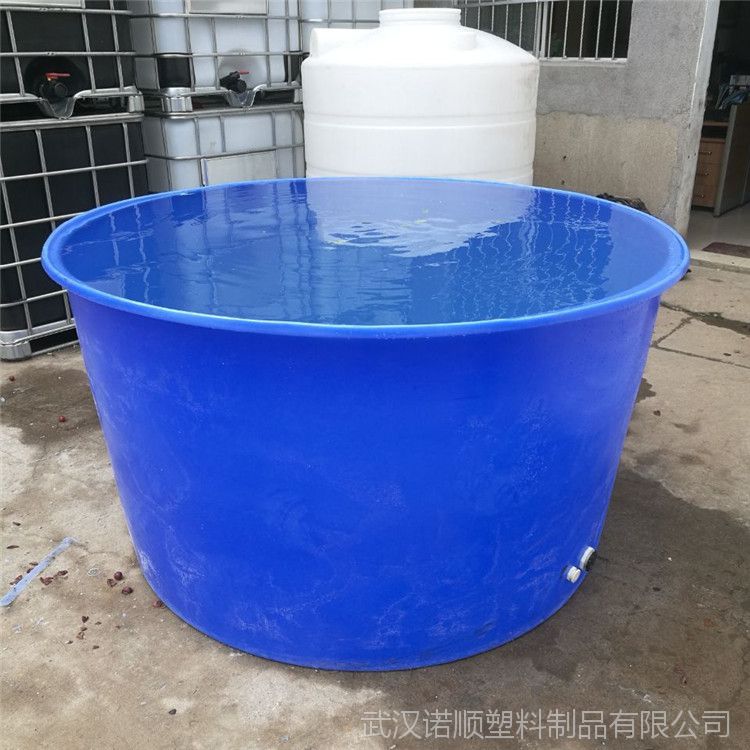 莲藕加工食品腌制桶泡藕清洗桶2吨塑料腌制圆桶