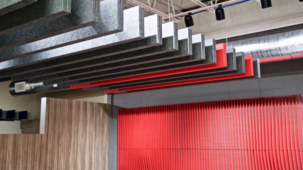 苏州聚酯纤维吸音板 天花吊顶 吸声 隔音 装饰材料