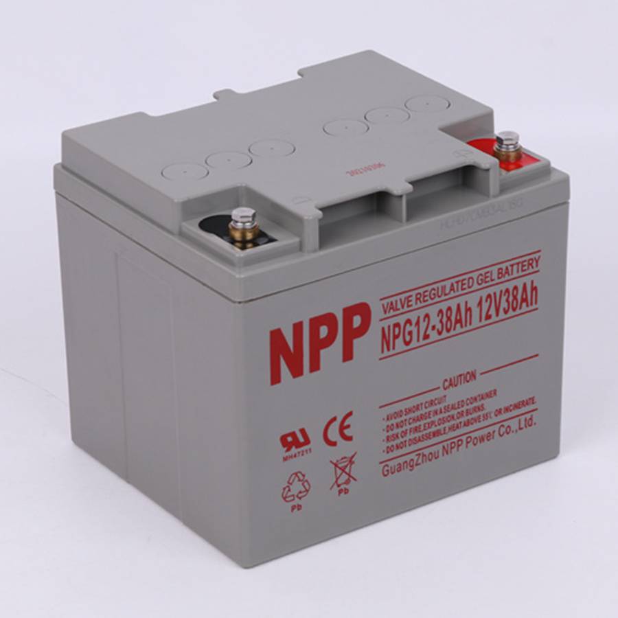 NPP蓄電池NPG12-33Ah耐普膠體太陽能12V33AH直流屏配電柜