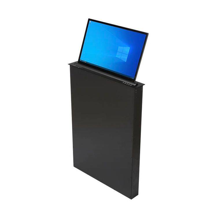 立宝俊无纸化17.3寸IPS高清屏桌面升降器会议桌显示器电动升降机